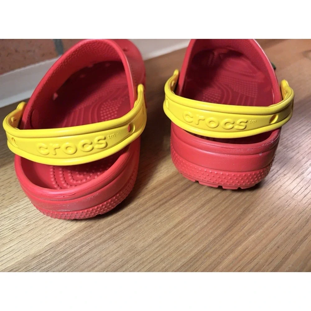 Crocs Lucky Charms Limited Edition Red Mens 7 Womens 9 Slip On
